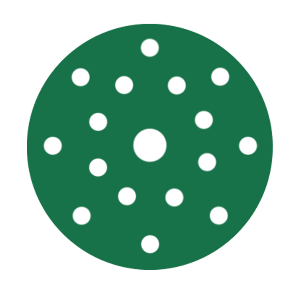 RUPES PROCUT Film Abrasive Discs 125mm (5") - 17 Holes - P400 Grit *Box of 50pcs [9.45FC400]