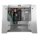 Bob's Machine 2" Setback Action Series Hydraulic Jack Plate - Silver [100-112112-NOPC-NOSPN-NG]