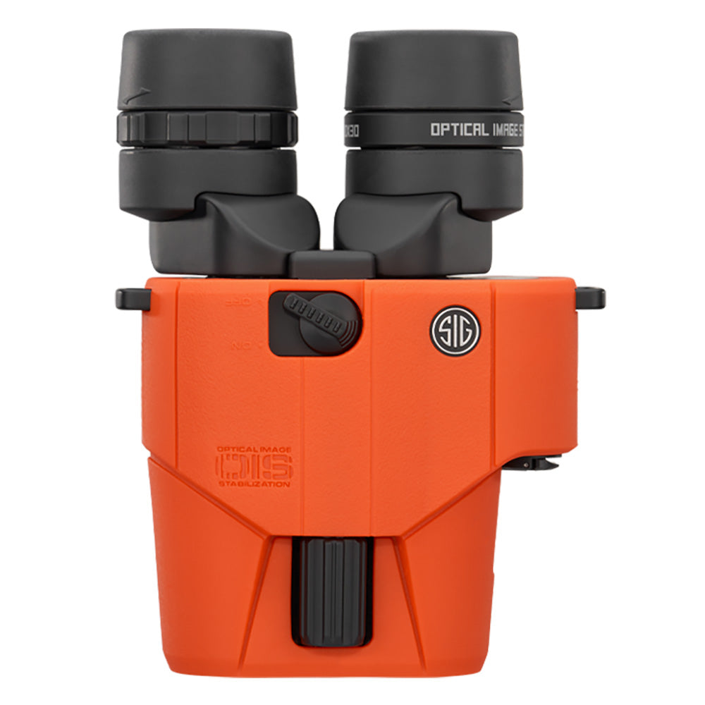 SIG SAUER ZULU6 HDX Stabilized Marine Binocular - 10x30mm - Orange [SOZ6WP10OR]