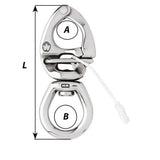 Wichard HR Quick Release Snap Shackle With Large Bail - 90mm Length - 3-35/64" [2774W]